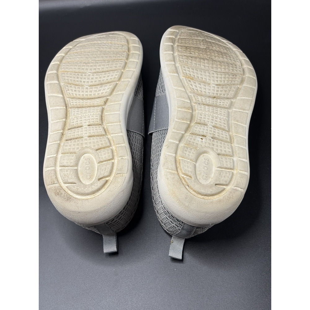 Crocs Literide Womens Size 8 Slip On Sneakers Gray Mesh Shoes 205727 - Picture 7 of 11